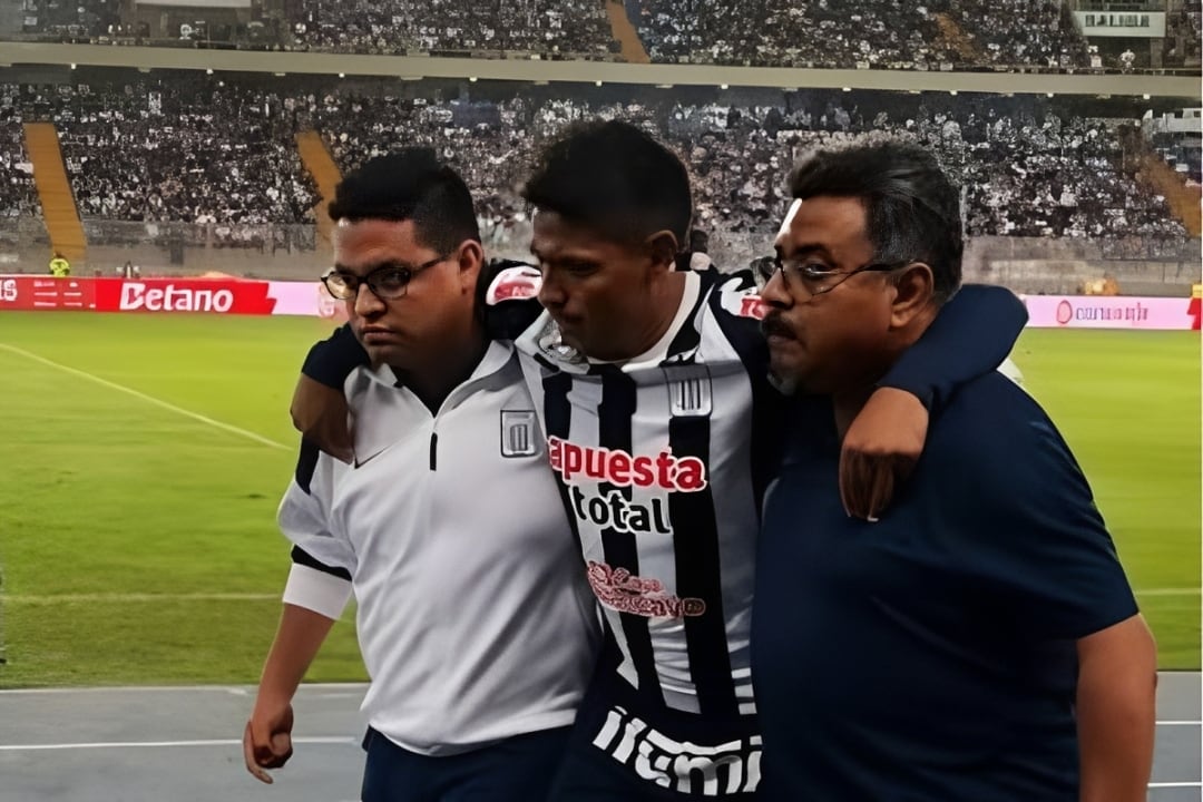 Alianza Lima revela parte médico de Marco Huamán (Foto: @liga1)