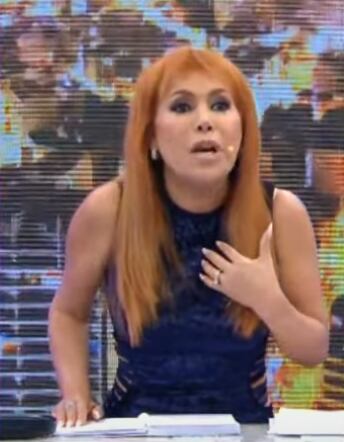 Magaly Medina arremete contra Guillermo Dávila.