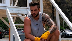 Nicola Porcella asistió con Flavia Laos a la fiesta del fin de grabación de ‘El amor no tiene receta’