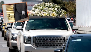 En ataúd dorado fue enterrado el capo del narcotráfico ‘El Mecho’: Con banda y extremas medidas de seguridad