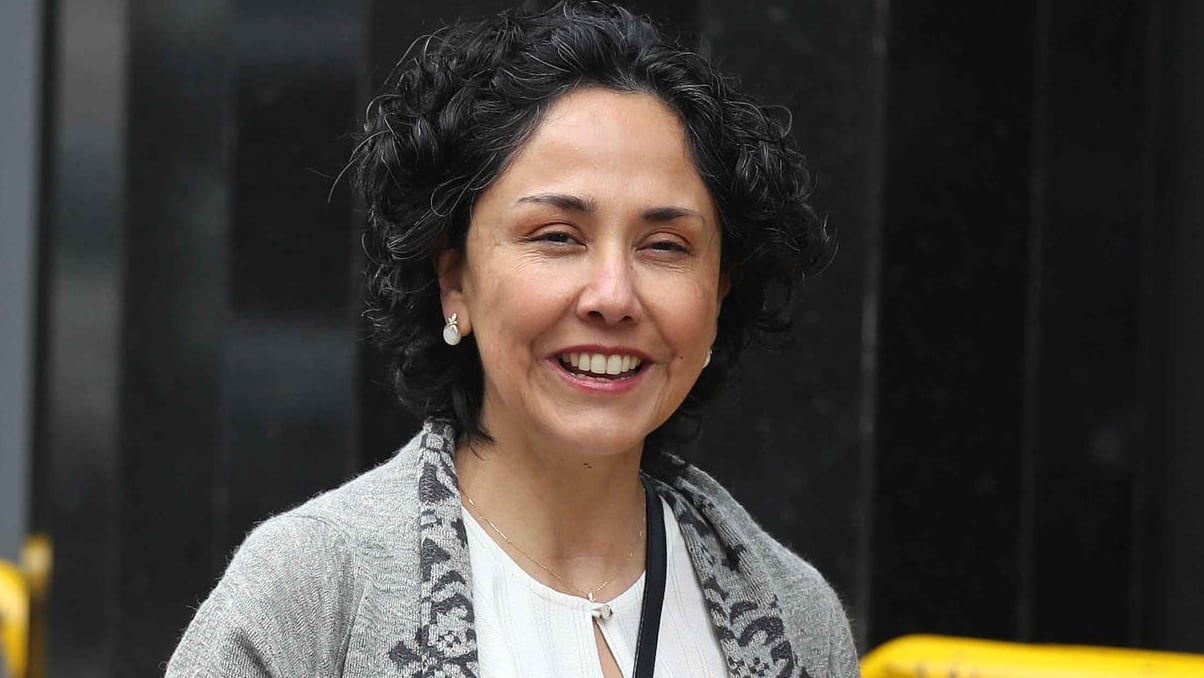 La exprimera dama Nadine Heredia, esposa del expresidente Ollanta Humala, llegó a Brasil tras aprobarse su asilo diplomático, horas después de ser condenada a 15 años de prisión por lavado de activos al recibir aportes de Odebrecht para las campañas de su marido en 2006 y 2011. (Foto: EFE/ Paolo Aguilar ARCHIVO)