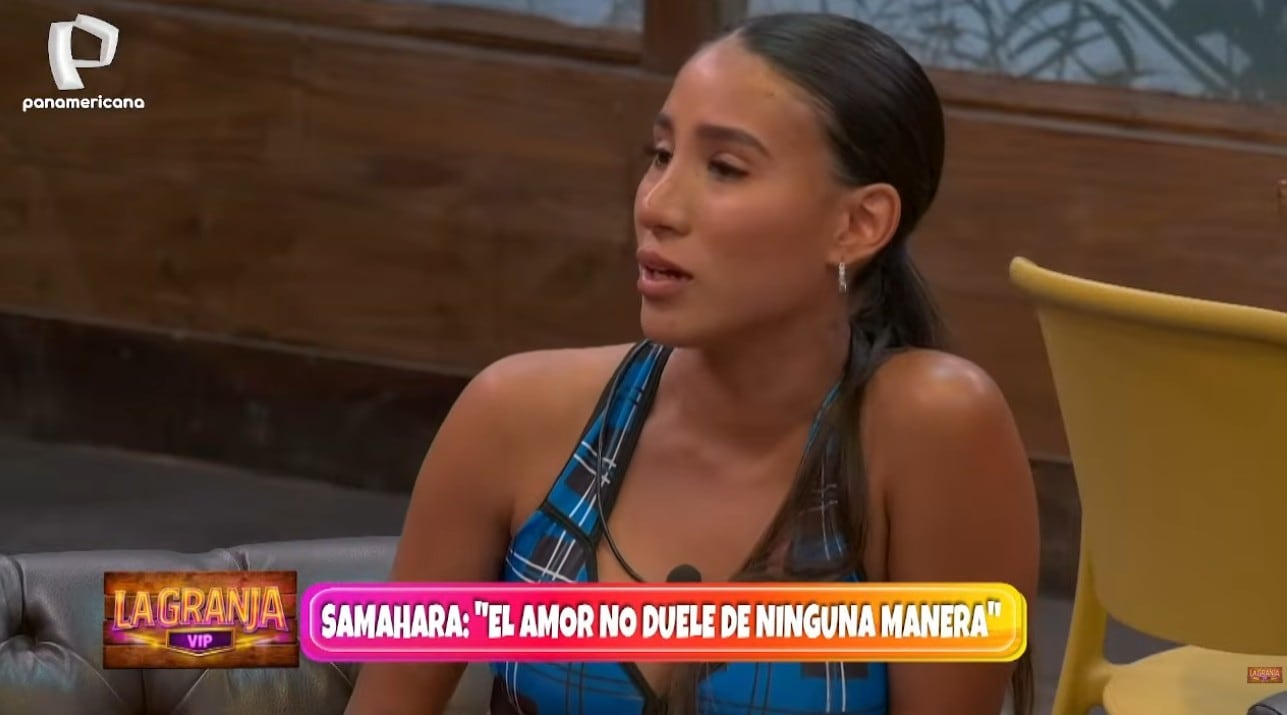 Samahara Lobatón reveló detalles de la agresión que sufrió.