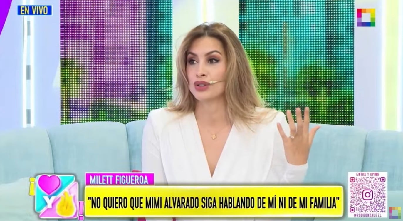 Milett pide a Mimi que deje de hablar de ella y su familia.