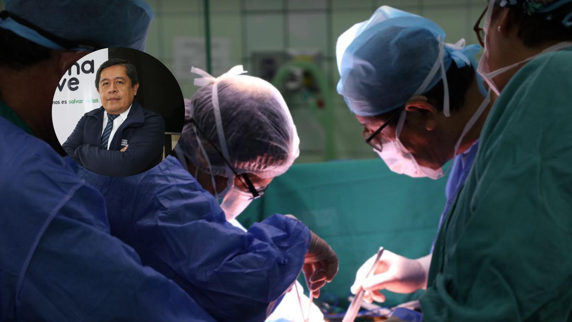 Minsa: Juan Almeyda, director de Donaciones, Trasplantes y Banco de Sangre, anunció que nueva ley establece que todos los ciudadanos somos donantes de órganos.