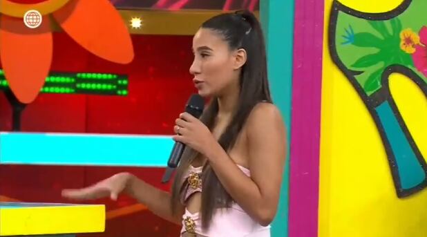 Samahara Lobatón asegura que no le importa lo que digan de su embarazo.