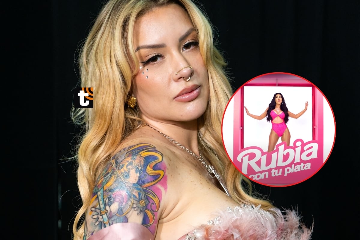 TROME - La cantante mandó un potente dardo en redes tras la canción de 'Rubia con tu plata'.