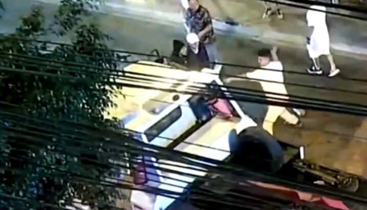 Agresión a fiscalizador en Independencia