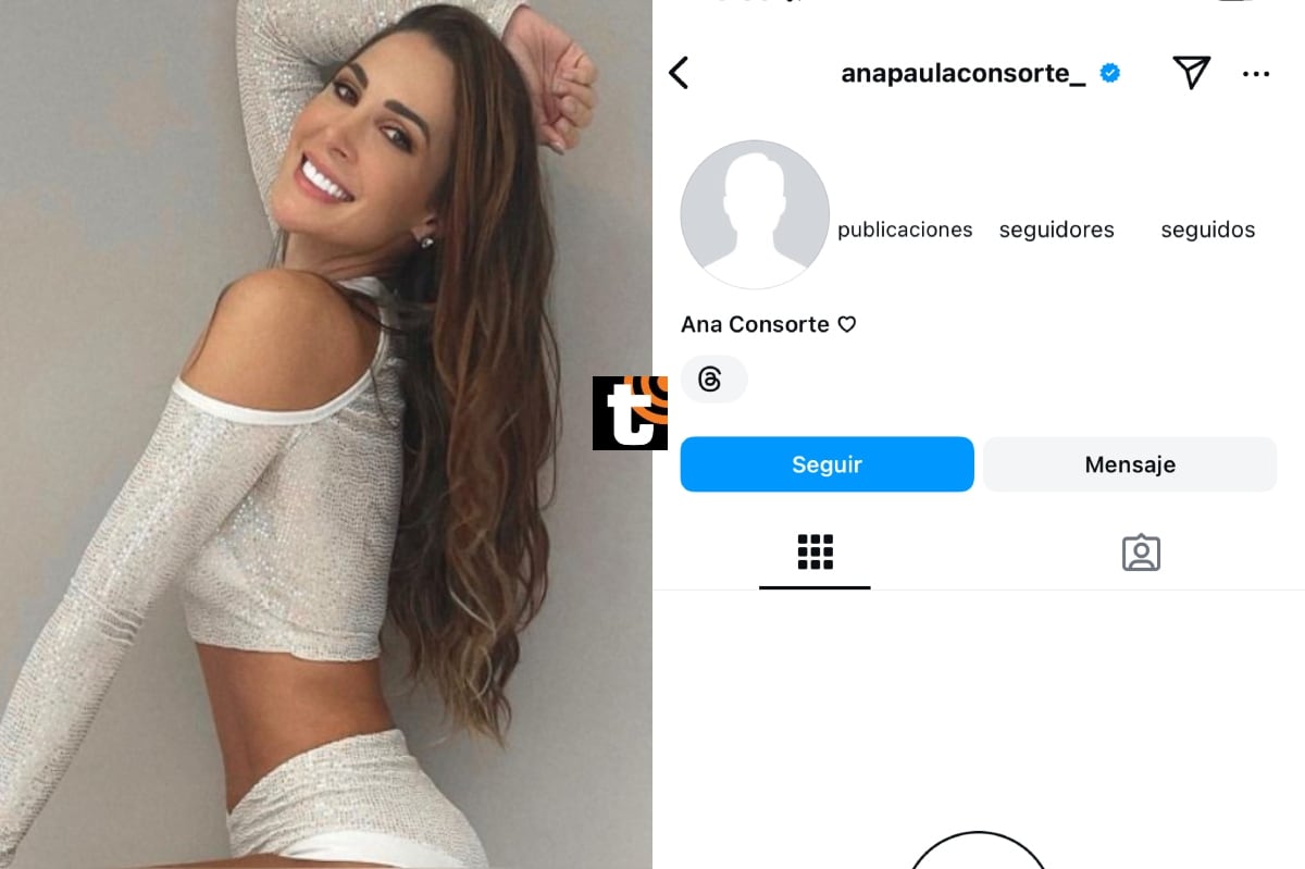 Ana Paula elimina todo su contenido de su cuenta de Instagram