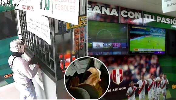 Robo a casa de apuestas