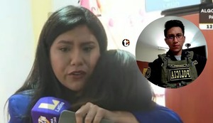 Feminicidio en Comas: Reportera llora en vivo tras declaración de una de las víctimas de violación de policía Darwin Condori