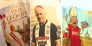 Gamarra ofrece polos del Papa León XIV desde 10 soles