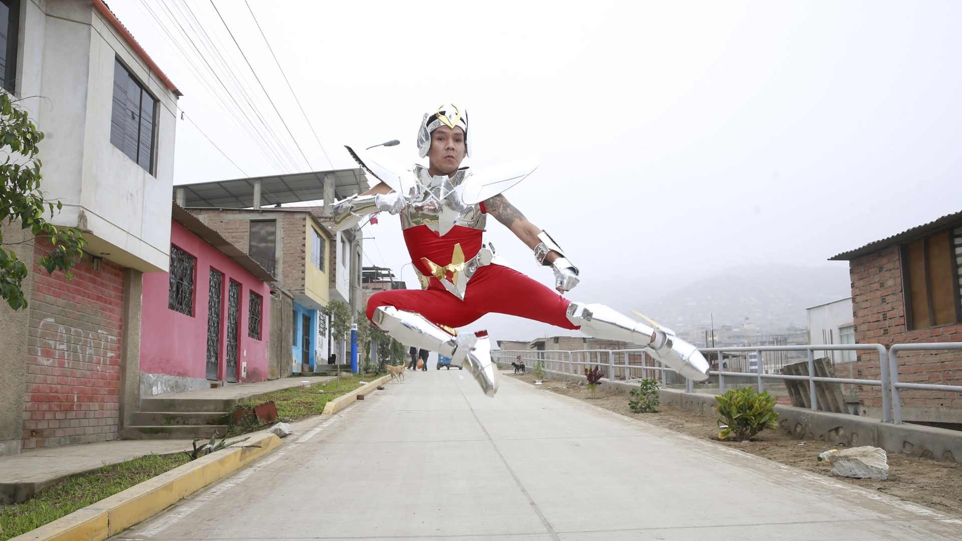 Padre de familia tiene una comunidad en TikTok de casi medio millón de seguidores. Foto: Allengino Quintana