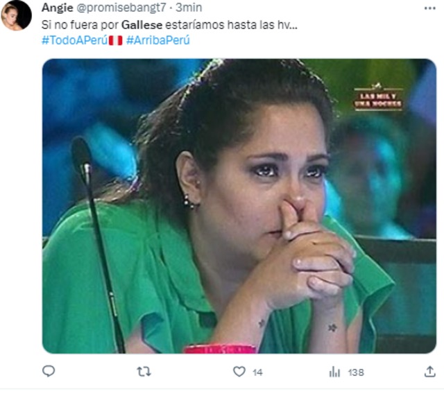 Memes de Gallese en el Perú vs. Chile