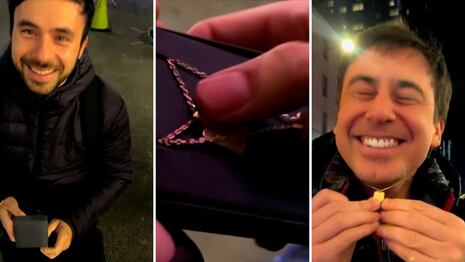 Bruno Ascenzo y la emotiva pedida de mano de Adrián Bello en Nueva York