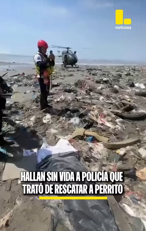Encuentran sin vida a policía que fue arrastrado por el río Rímac.