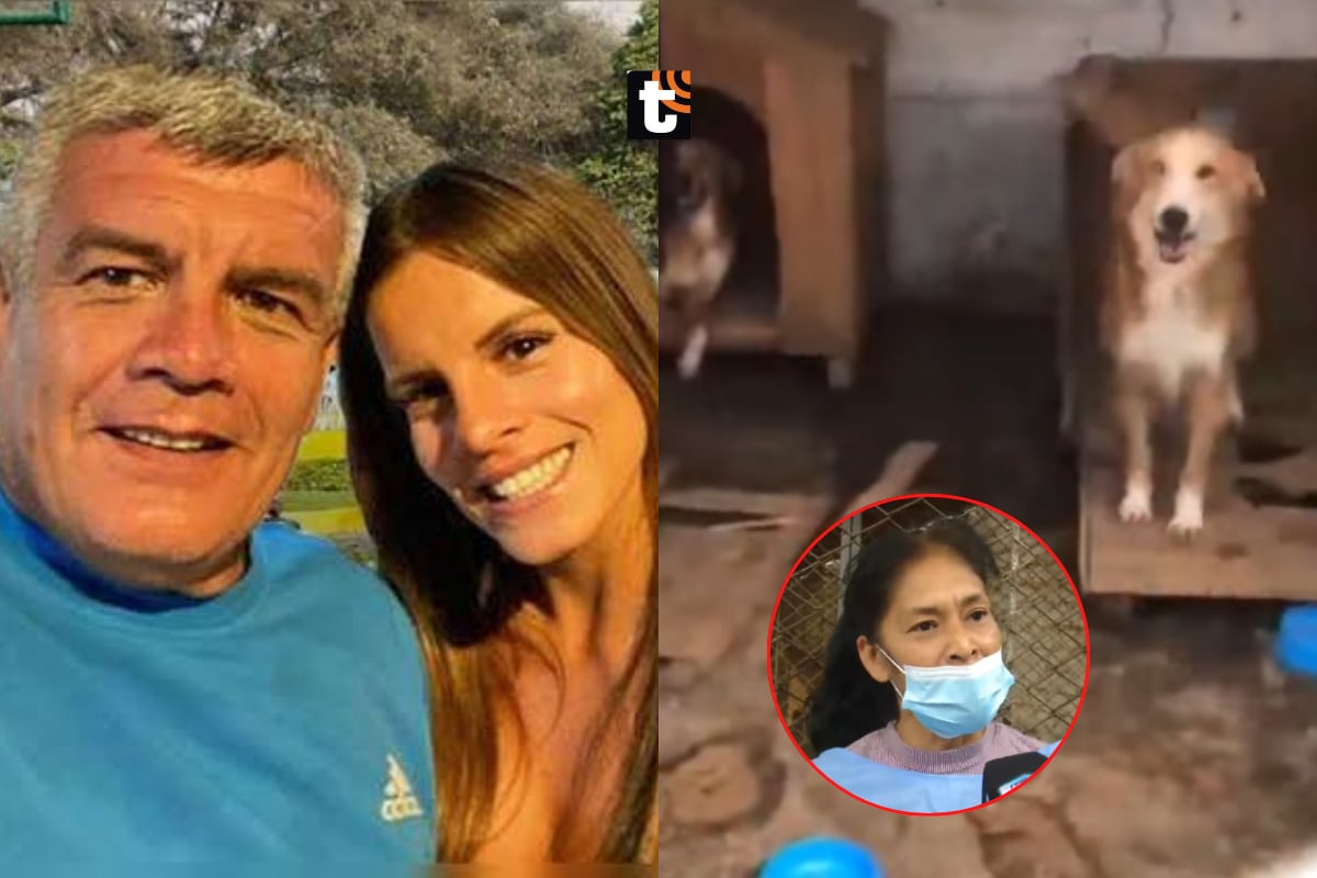 Denuncian a Ale Baigorria y a su padre por presunto abandono de albergue de mascotas en Chaclacayo.