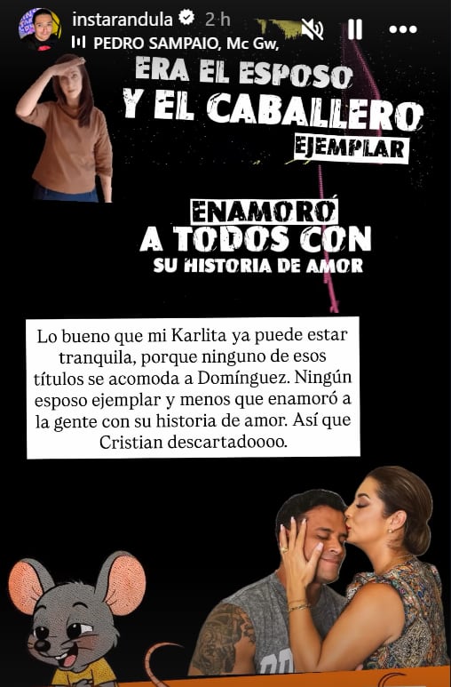 Samuel Suárez afirma que Christian Domínguez no es el "esposo ejemplar" captado como el "rey de la noche" por Magaly TV La Firme.