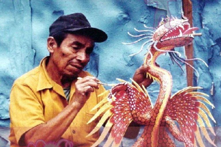 Google dedicó un doodle a Pedro Linares López, creador de los alebrijes. (Foto: La Nación)