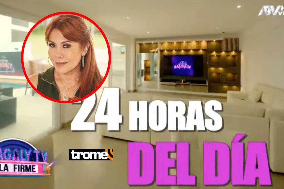 Magaly Medina muestra los interiores de su nuevo reality. Foto: ATV