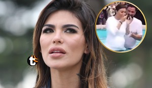 Angie Jibaja estaría embarazada: Imágenes de su bautizo como Testigo de Jehová encienden las alarmas