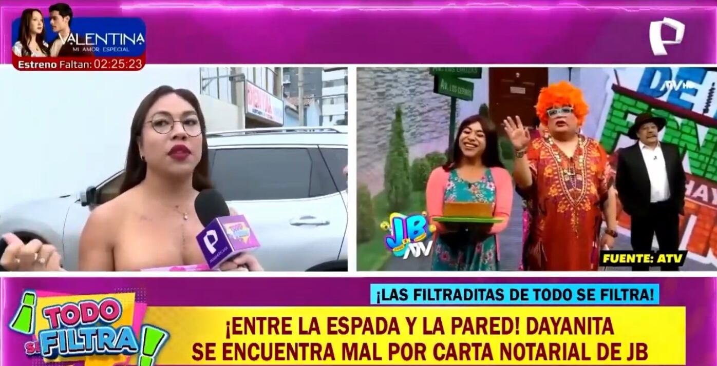 Dayanita rompe su silencio tras carta notarial de Jorge Benavides.