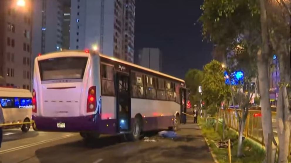 Corredor Morado atropelló peatón en la avenida Brasil. Foto: Latina