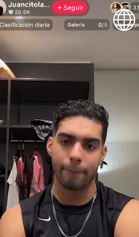 Juan Labarca, pareja de Daniela Darcourt.
