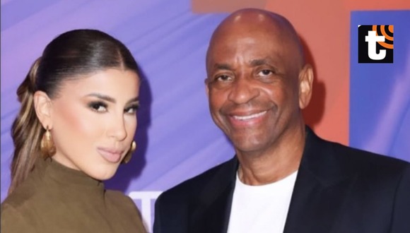 TROME - Yahaira Plasencia en Billboard Mujeres Latina en la Música 2024: salsera lució atrevido look al lado de Sergio George