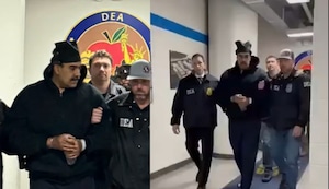 Filtran video de Nicolás Maduro frente a agentes de la DEA: “Happy New Year” | VIDEO