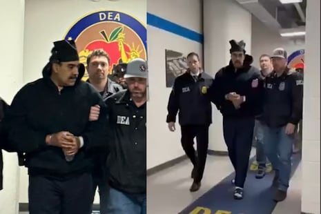 Filtran video de Nicolás Maduro frente a agentes de la DEA: “Happy New Year” | VIDEO