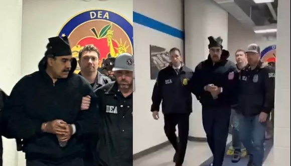 TROME | Filtran video de Nicolás Maduro frente a agentes de la DEA: “Happy new year” (Redes sociales)