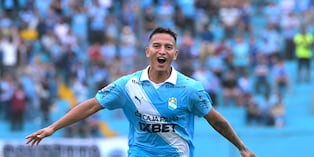 Martín Távara marcó el único gol del encuentro entre Sporting Cristal vs. Deportivo Garcilaso. (Fotos: Paloma del Solar / @photo.gec)