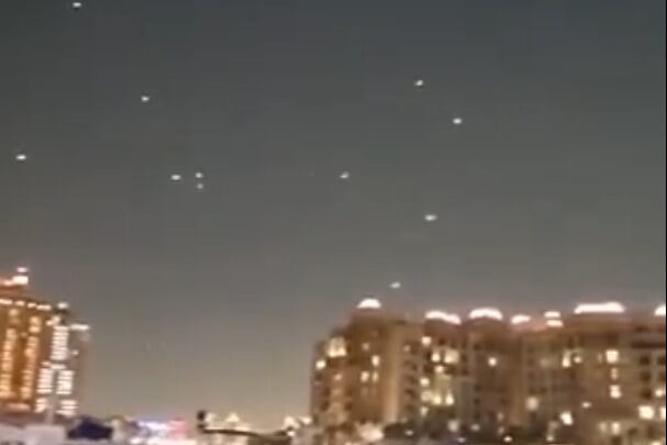 Se reportan ataques de Irán contra bases militares de Estados Unidos en Qatar. (Foto: Captura de video / X)