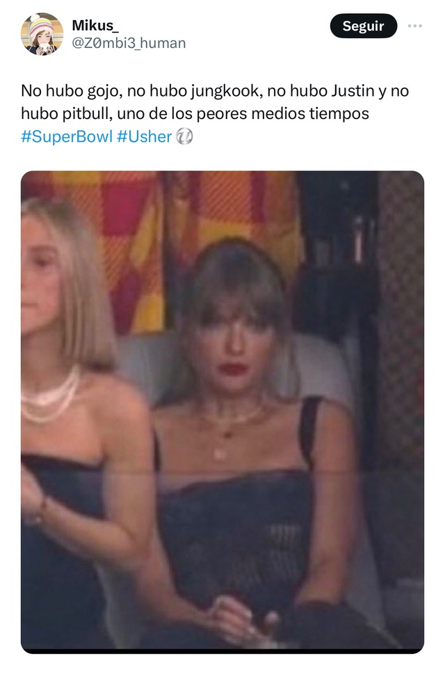 TROME | Los memes del 'halftime show' de Usher en el Super Bowl 2024 (Fotos: Twitter)