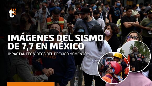 Fuerte sismo de 7,7 sacude el centro de México y deja al menos un muerto | VIDEOS