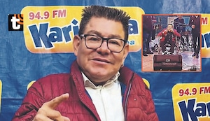 Dilbert Aguilar preocupa al cantar con silla de ruedas: “No puedo dejar de cumplir con mis compromisos”