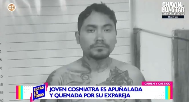 Luis Andrés Flores Julca, hoy detenido en Argentina.