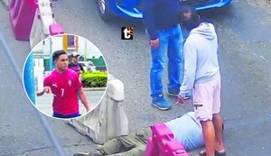 Ayudante de emolientero acuchilla a cliente durante pelea en plena vía pública, en Lince