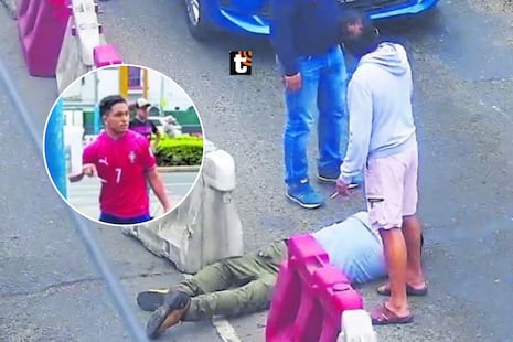 Ayudante de emolientero acuchilla a cliente durante pelea en plena vía pública, en Lince