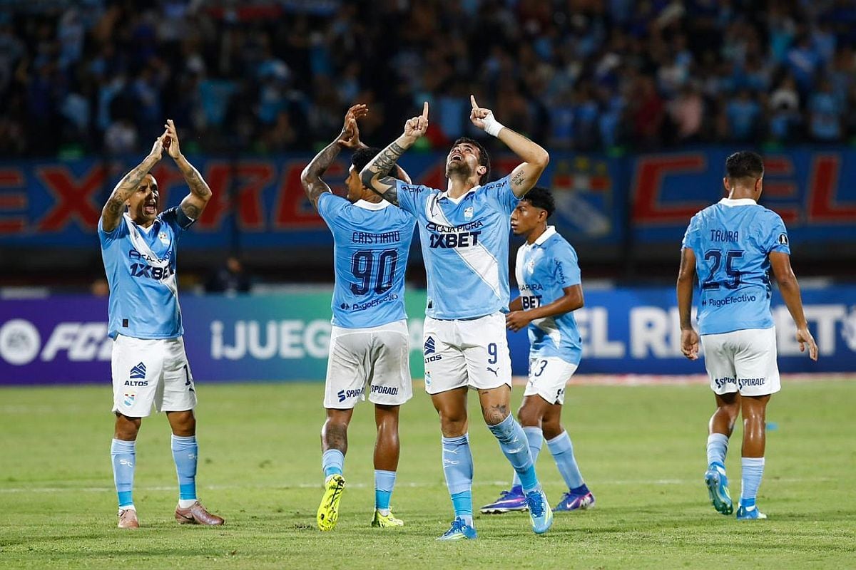 Sporting Cristal enfrentó a Cerro Porteño en el debut de ambos cuadros en Copa Libertadores | Foto: Fernando Sangama / @photo.gec