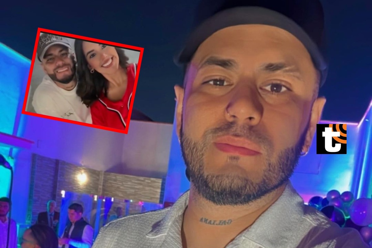 Bryan Torres se luce con amiga