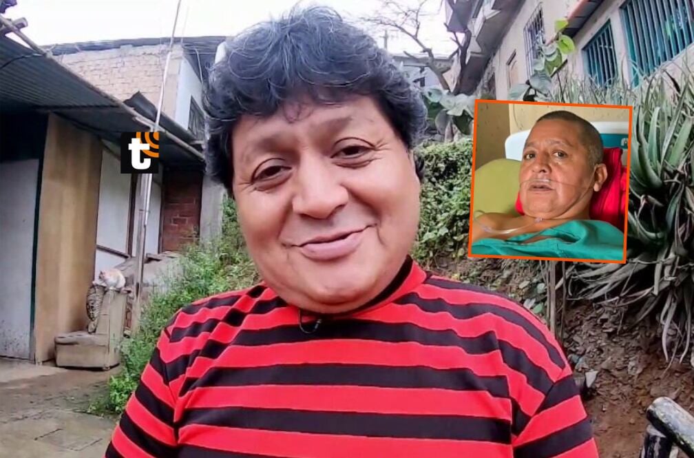 Cómico 'Pompinchú' estuvo internado en la Unidad de Cuidados Intensivos (UCI) por una fibrosis pulmonar.