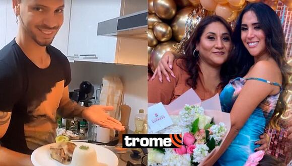 Anthony Aranda cocina a Melissa Paredes