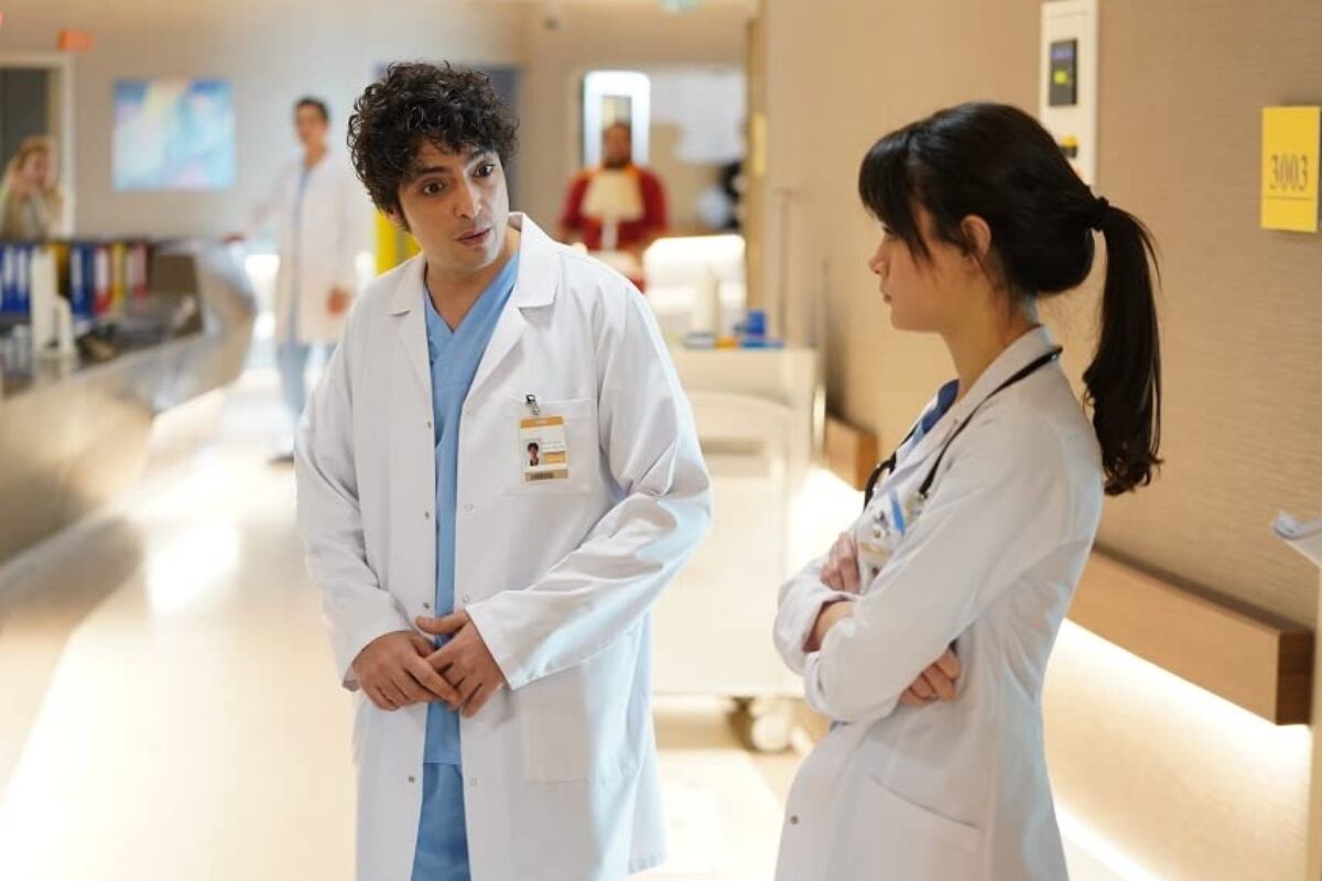 Ali Vefa y Nazli en la telenovela Doctor milagro.