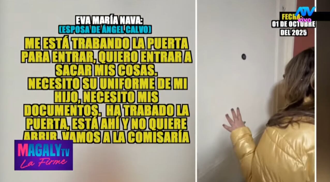 Titiritero Ángel Calvo es acusado de dejar en la calle a su esposa.