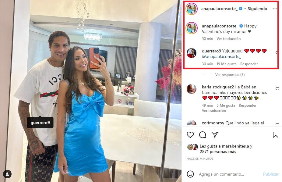 Ana Paula Consorte, novia de Paolo Guerrero, presume su pancita de embarazada. (Foto: @anapaulaconsorte_).