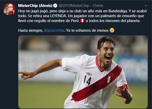 Mister Chip en Twitter