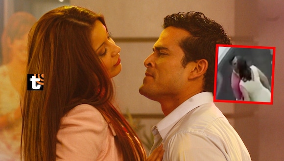 TROME - Karla Tarazona y Christian Domínguez SE BESAN detrás de cámaras de Préndete