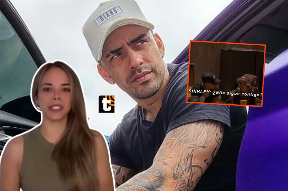 Diego Chávarri responde ante posibilidad de que ya no este con su novia Thalía Bentin.