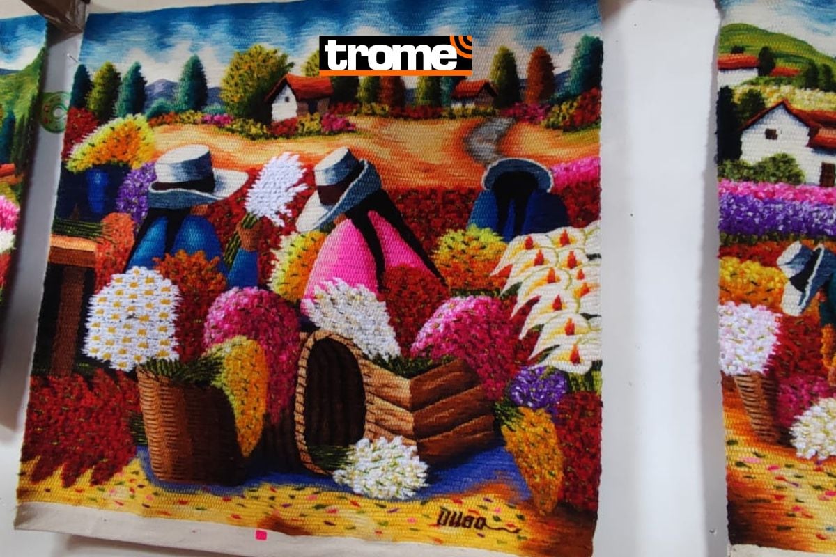 Todos los artículos se hacen con lana de oveja.